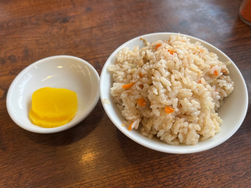 牧のうどん和多田店のかしわ