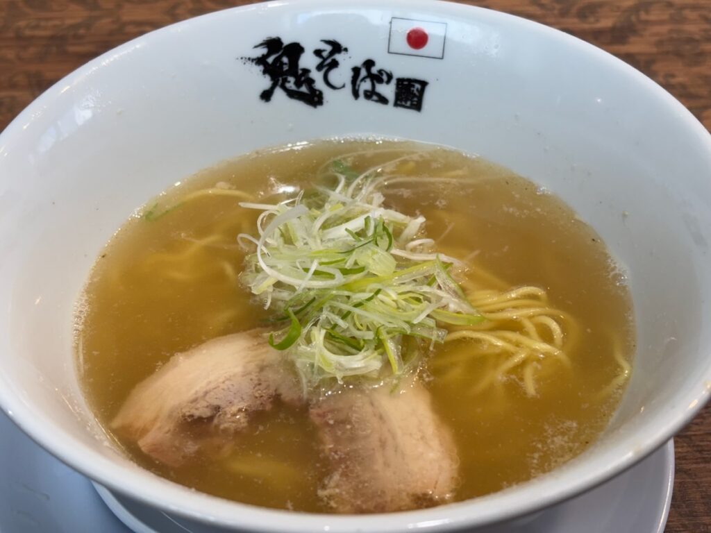 鬼そば藤谷の鬼塩ラーメン