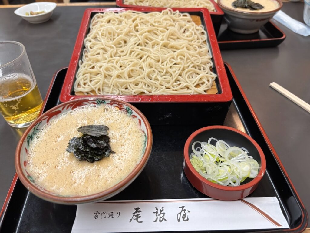 尾張屋本店のそばとろ